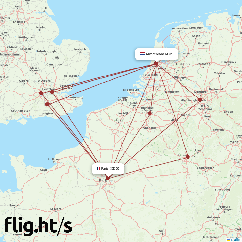 AMS-CDG