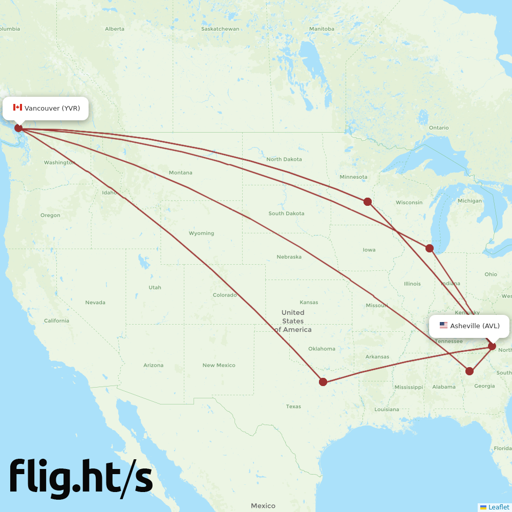 AVL-YVR