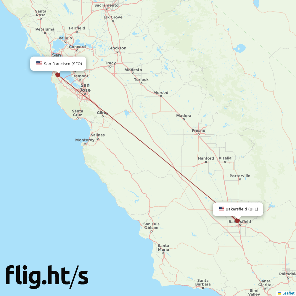 BFL-SFO