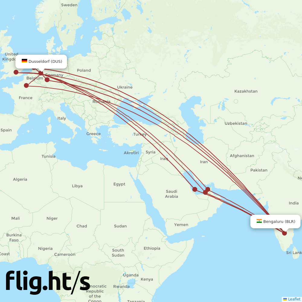 BLR-DUS