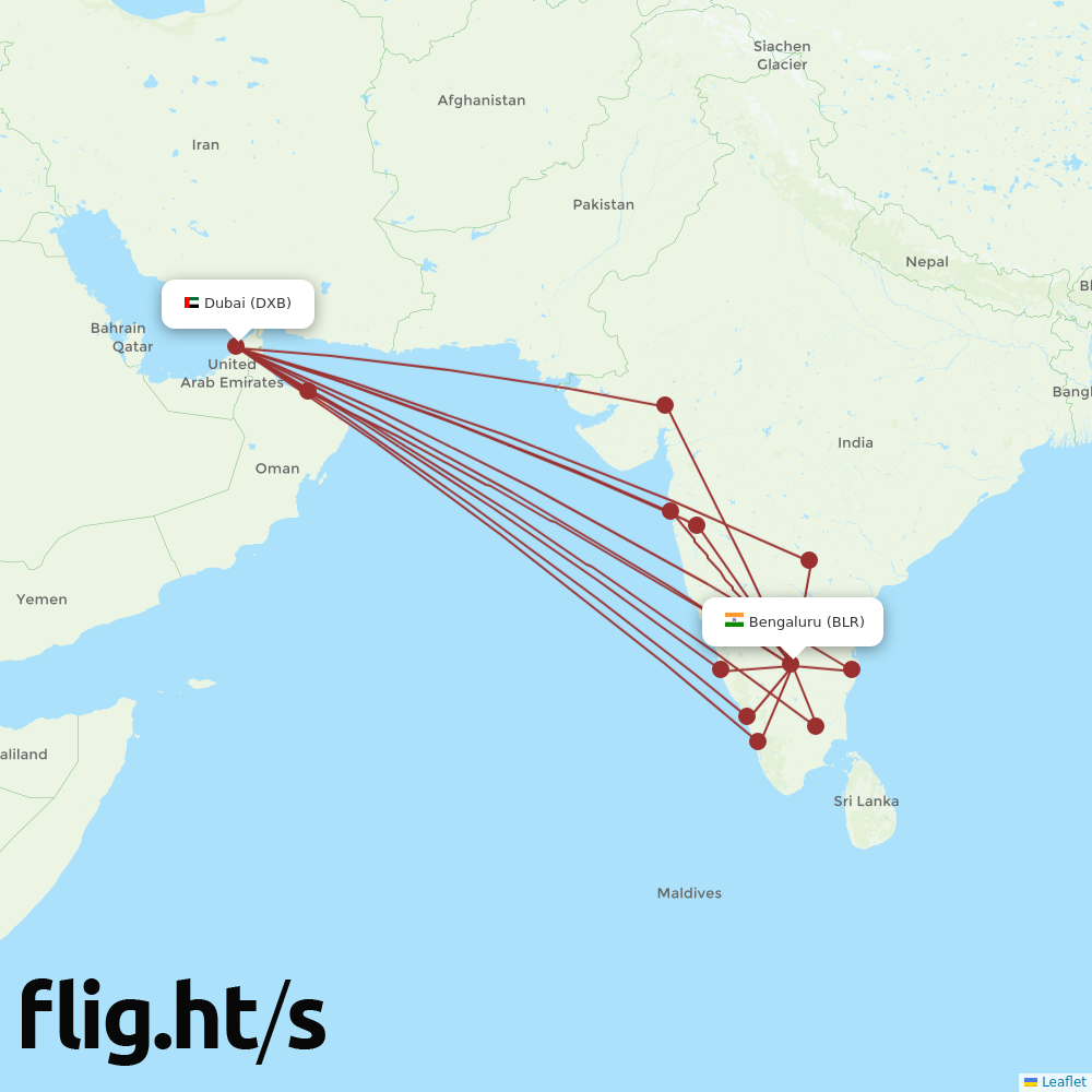 BLR-DXB