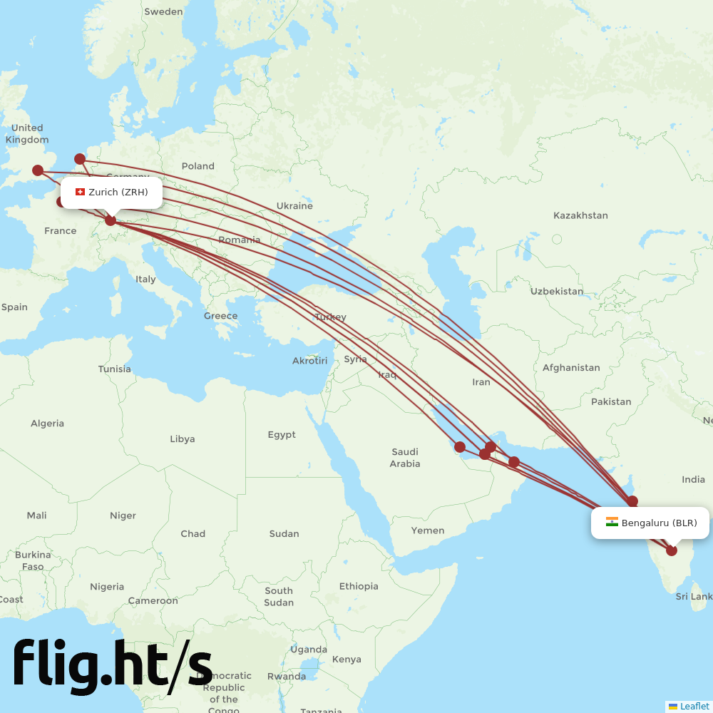 BLR-ZRH