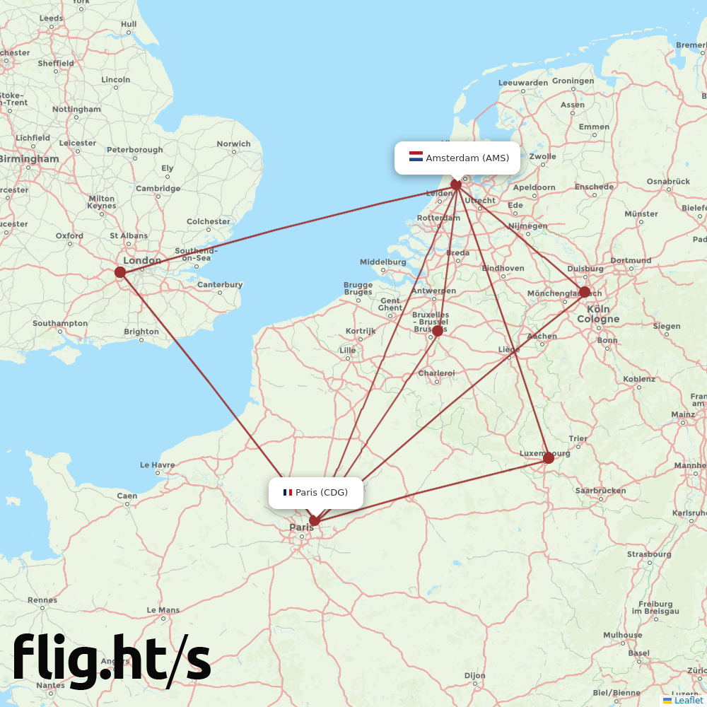 CDG-AMS