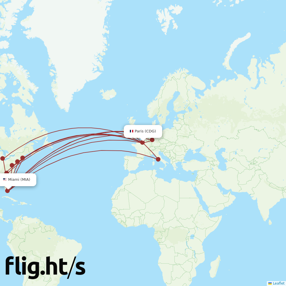 CDG-MIA