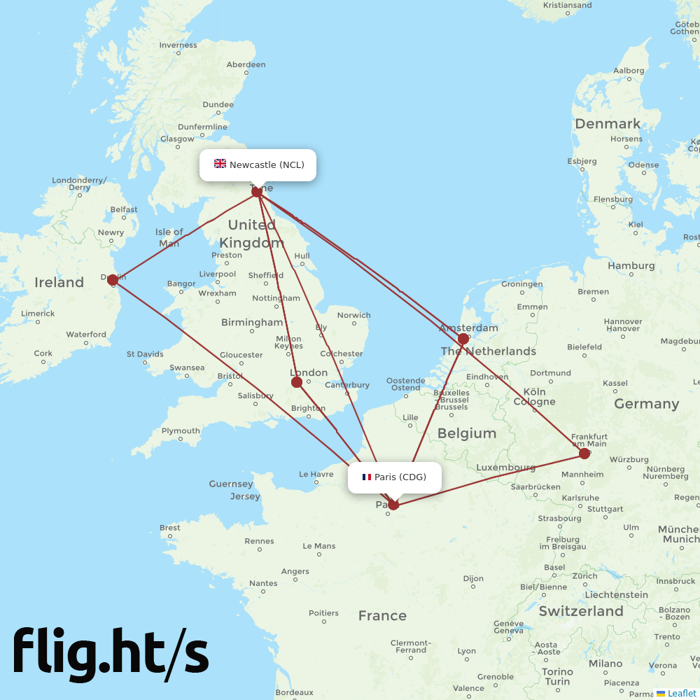 CDG-NCL