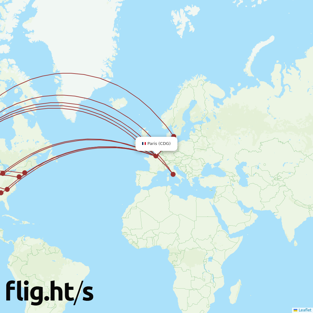 CDG-SFO