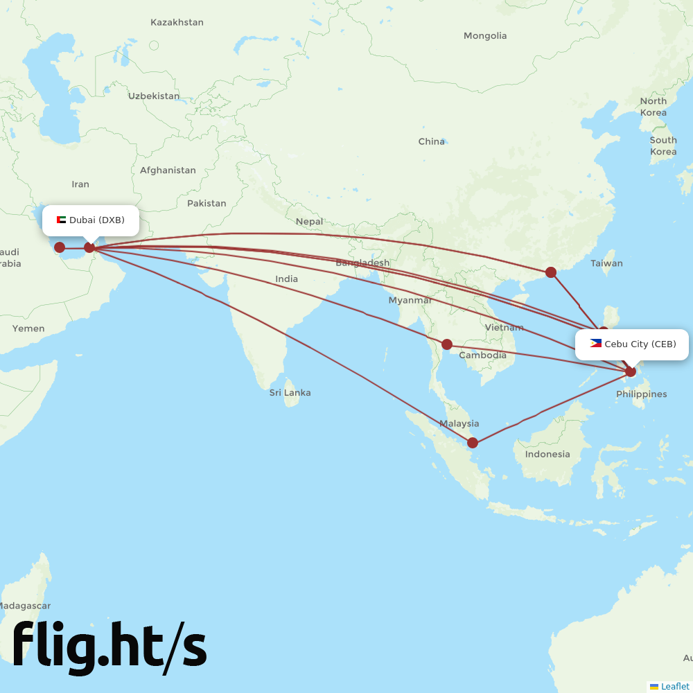 CEB-DXB