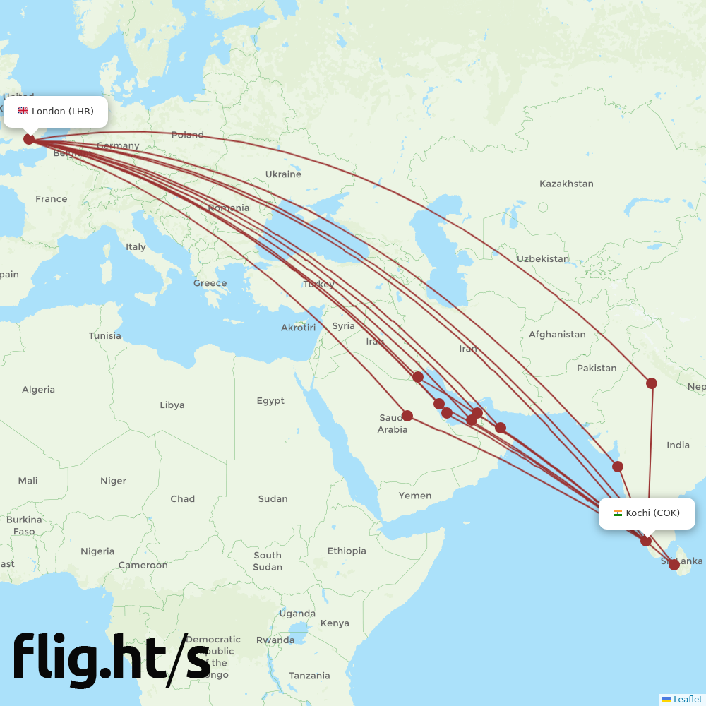 COK-LHR