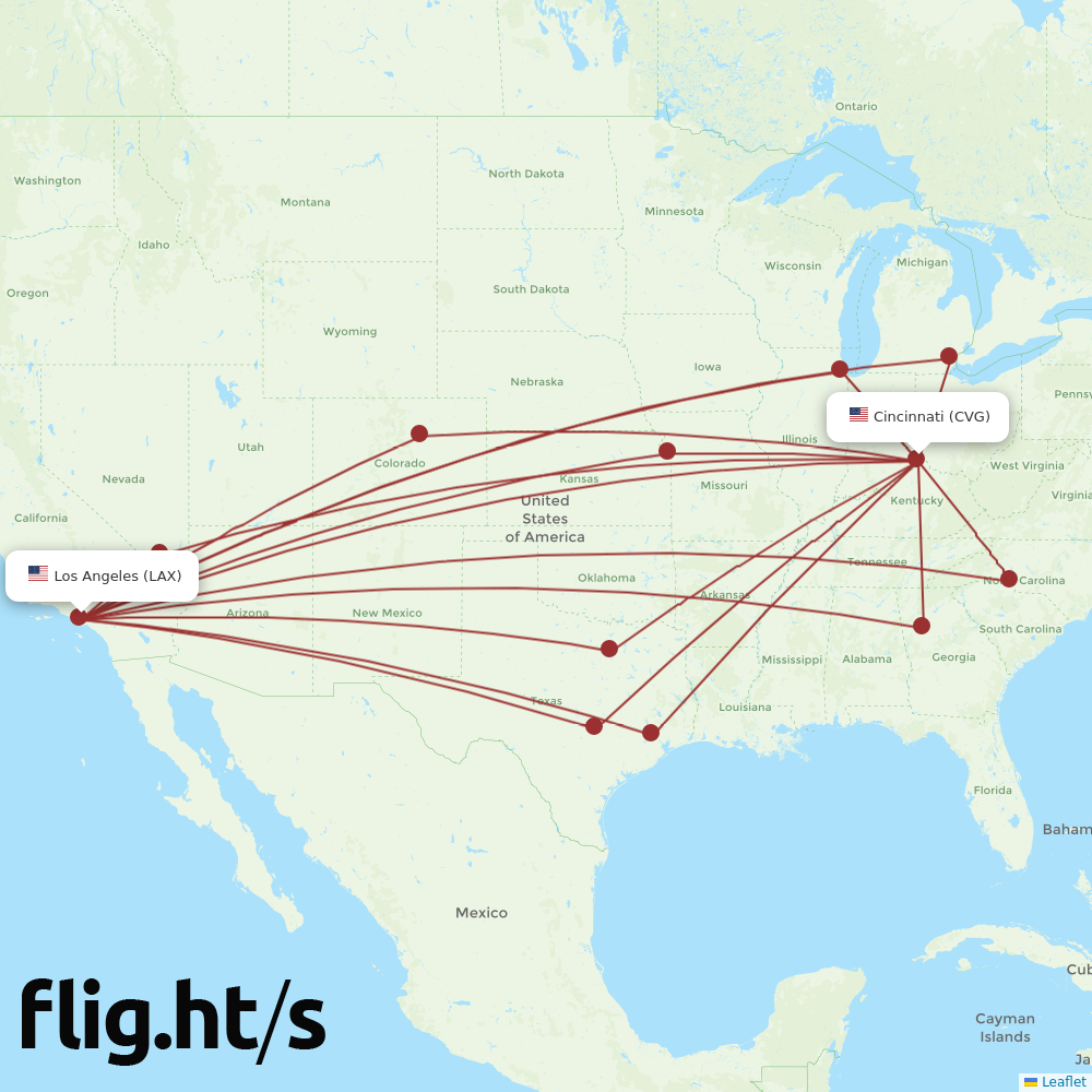 CVG-LAX