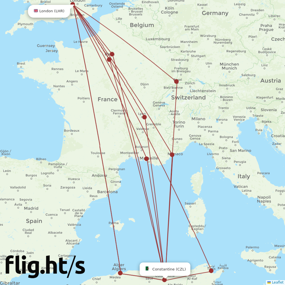 CZL-LHR