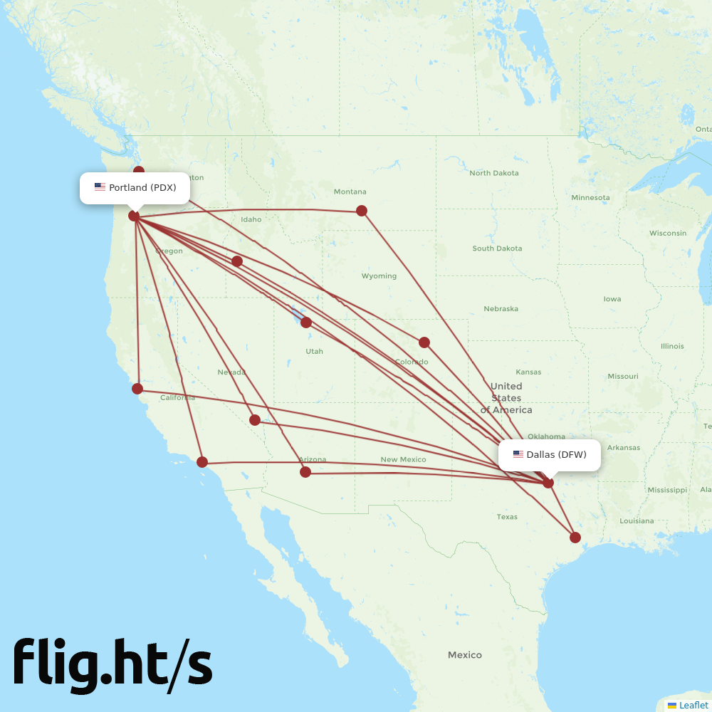 DFW-PDX