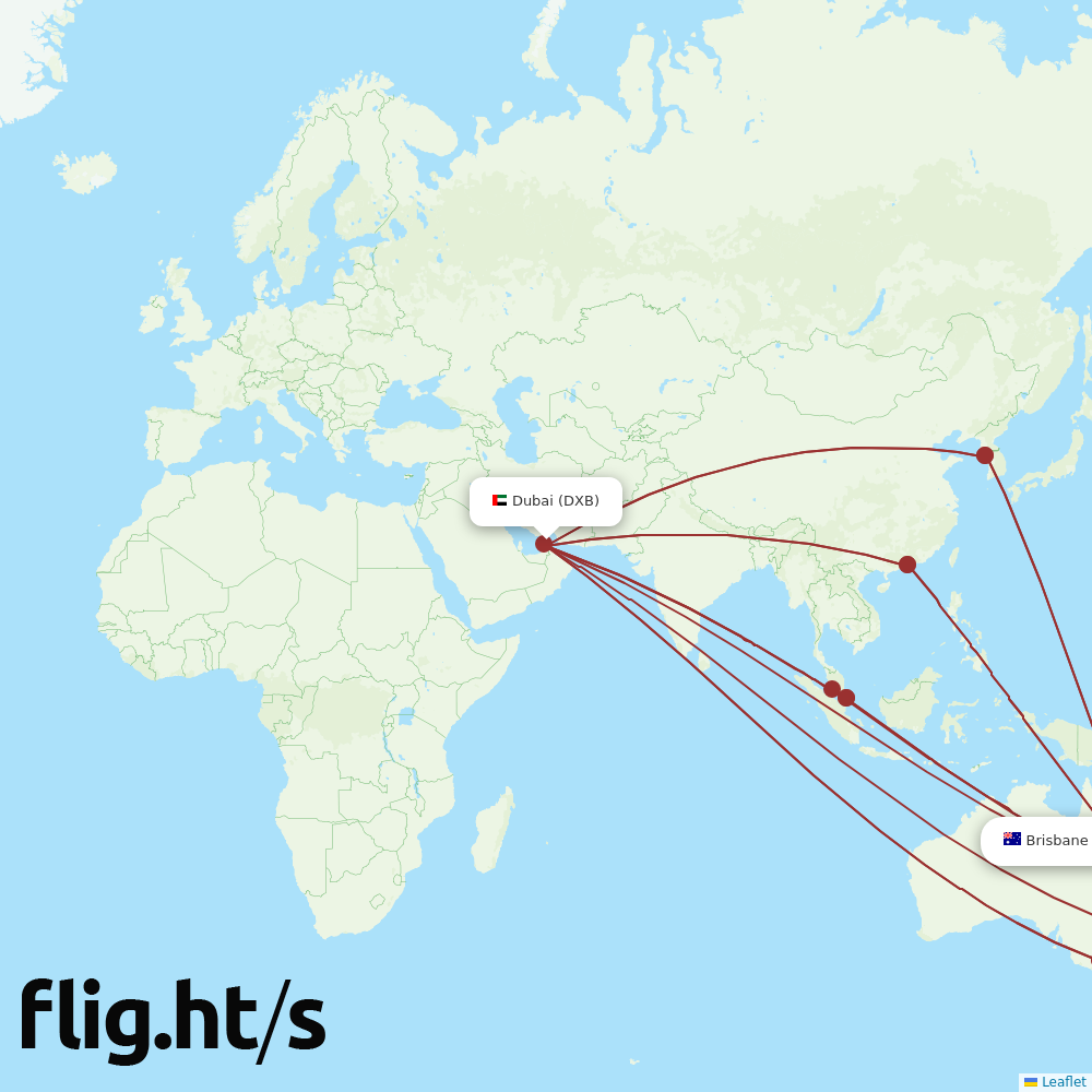 DXB-BNE