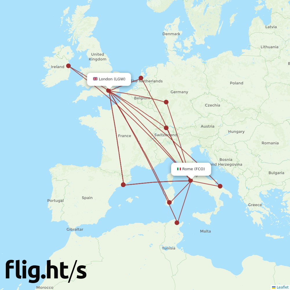 FCO-LGW