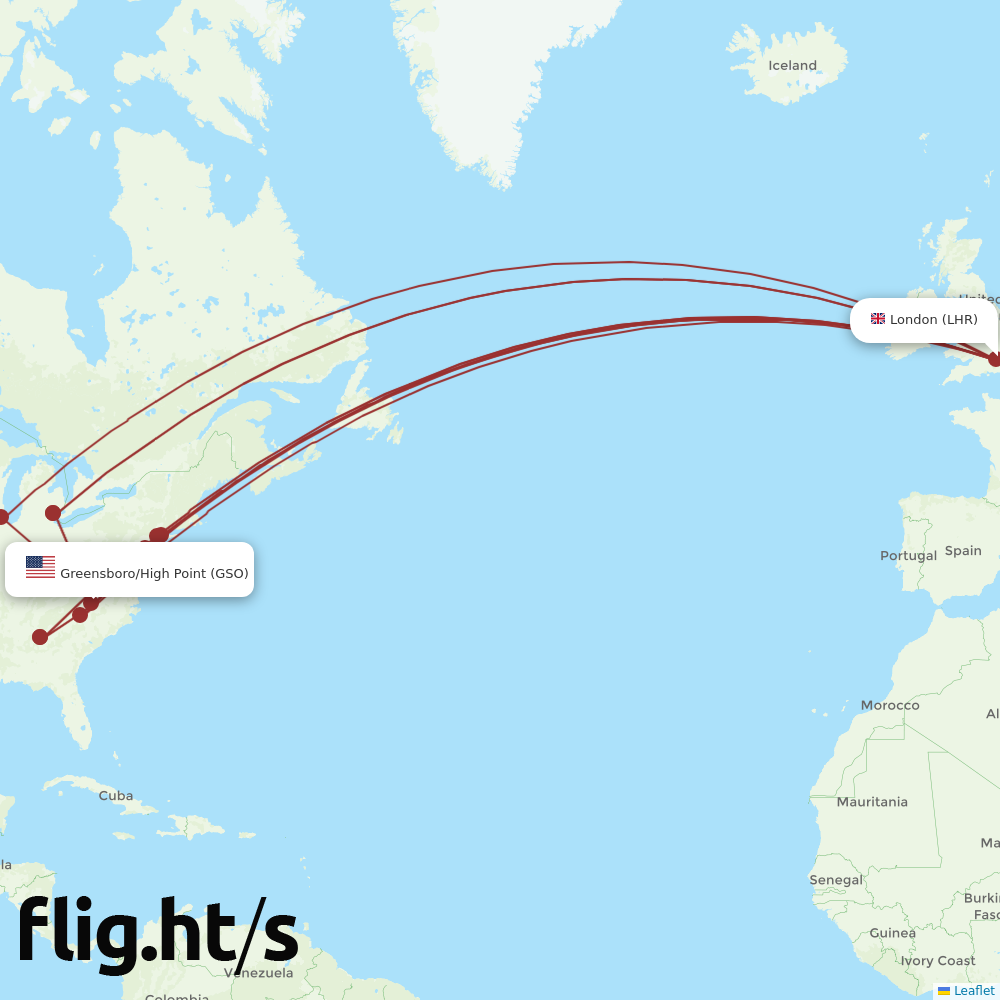 GSO-LHR