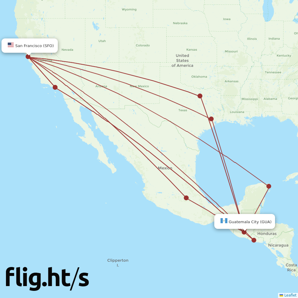 GUA-SFO