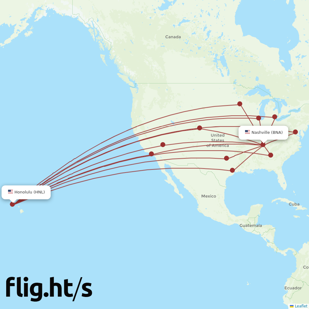 HNL-BNA