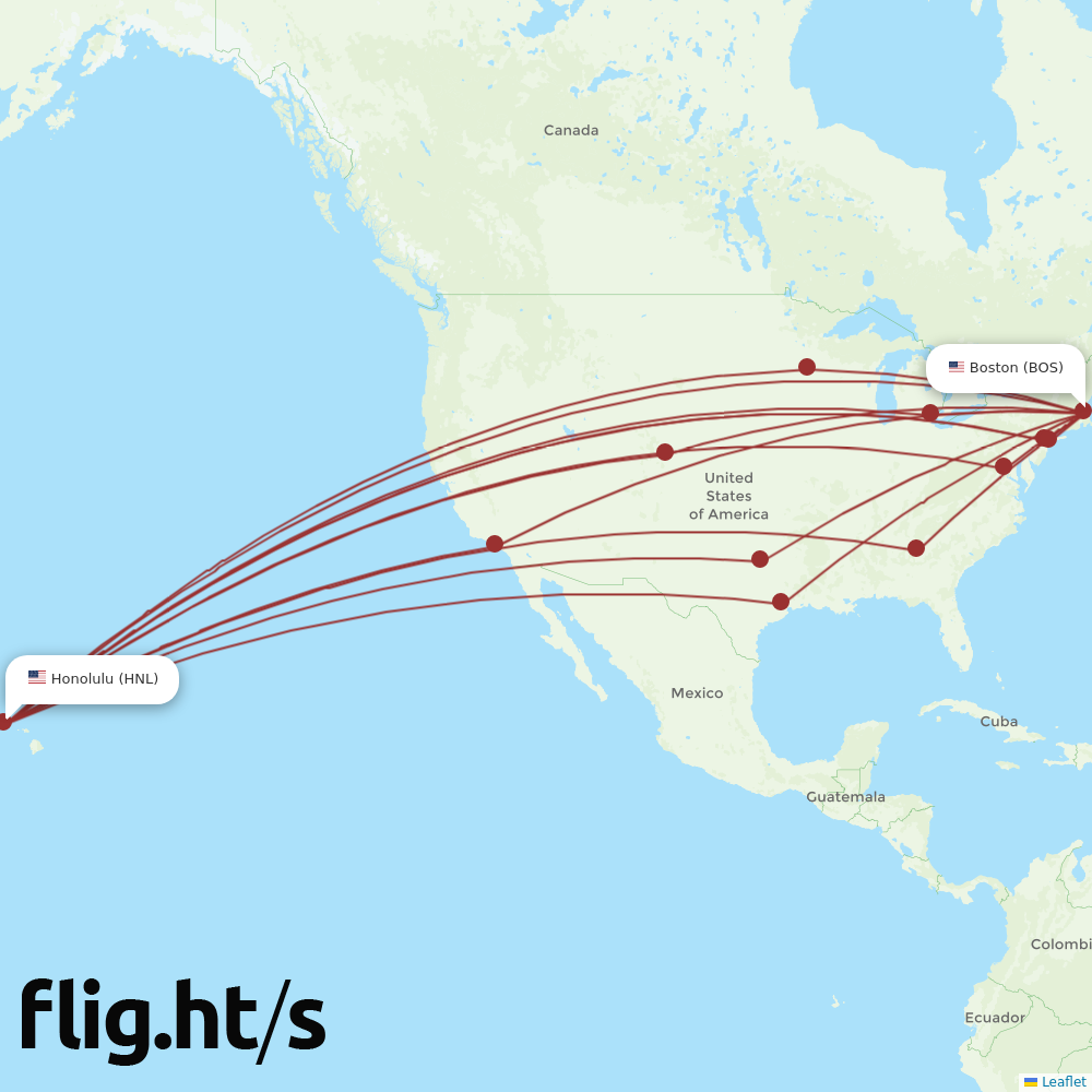 HNL-BOS