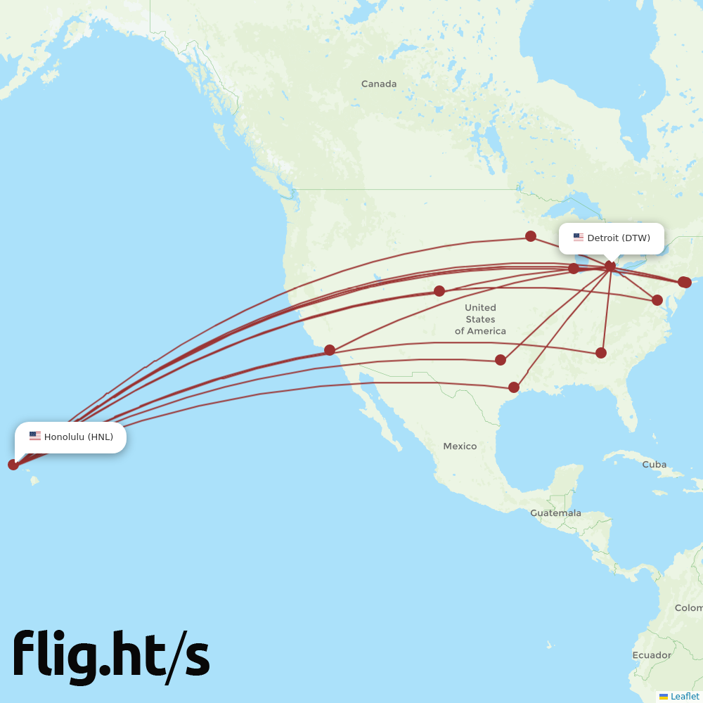 HNL-DTW