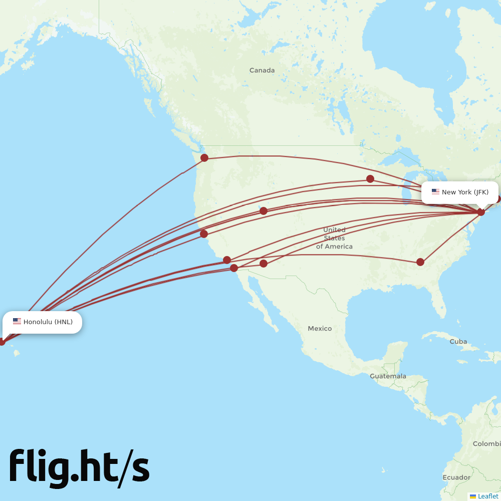 HNL-JFK