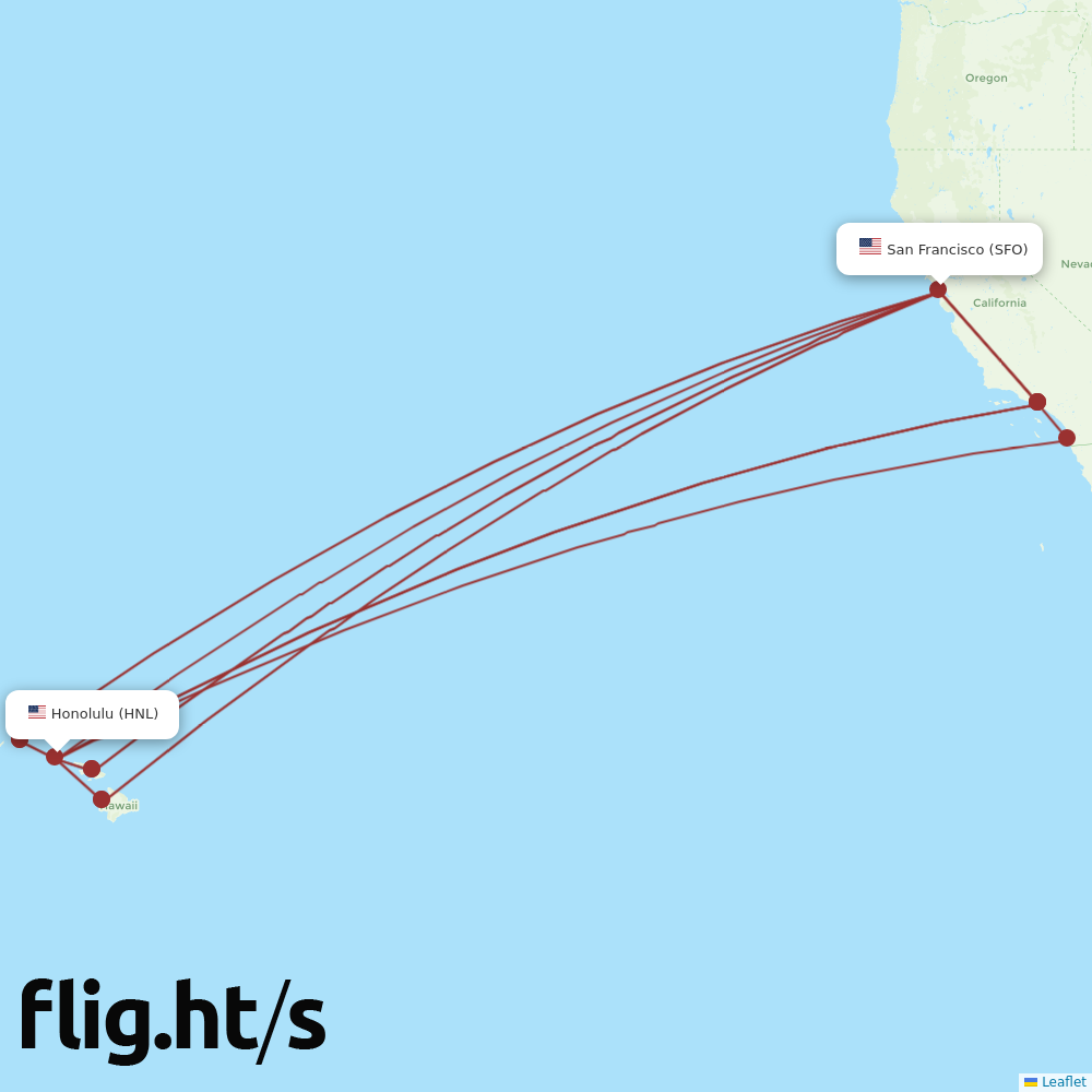 HNL-SFO