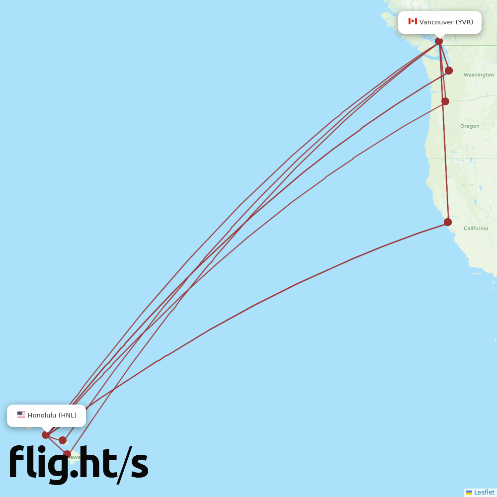 HNL-YVR