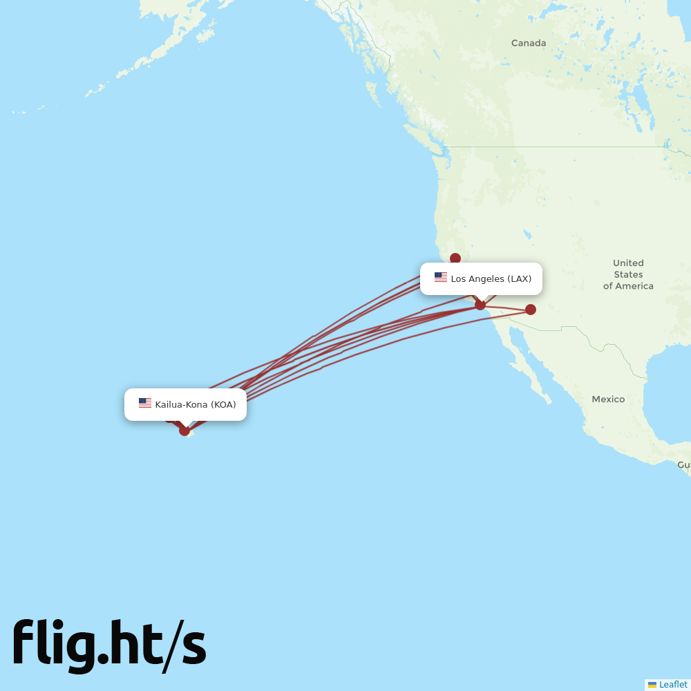 KOA-LAX