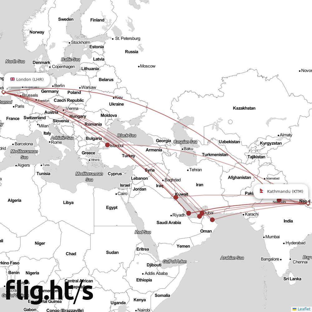 KTM-LHR