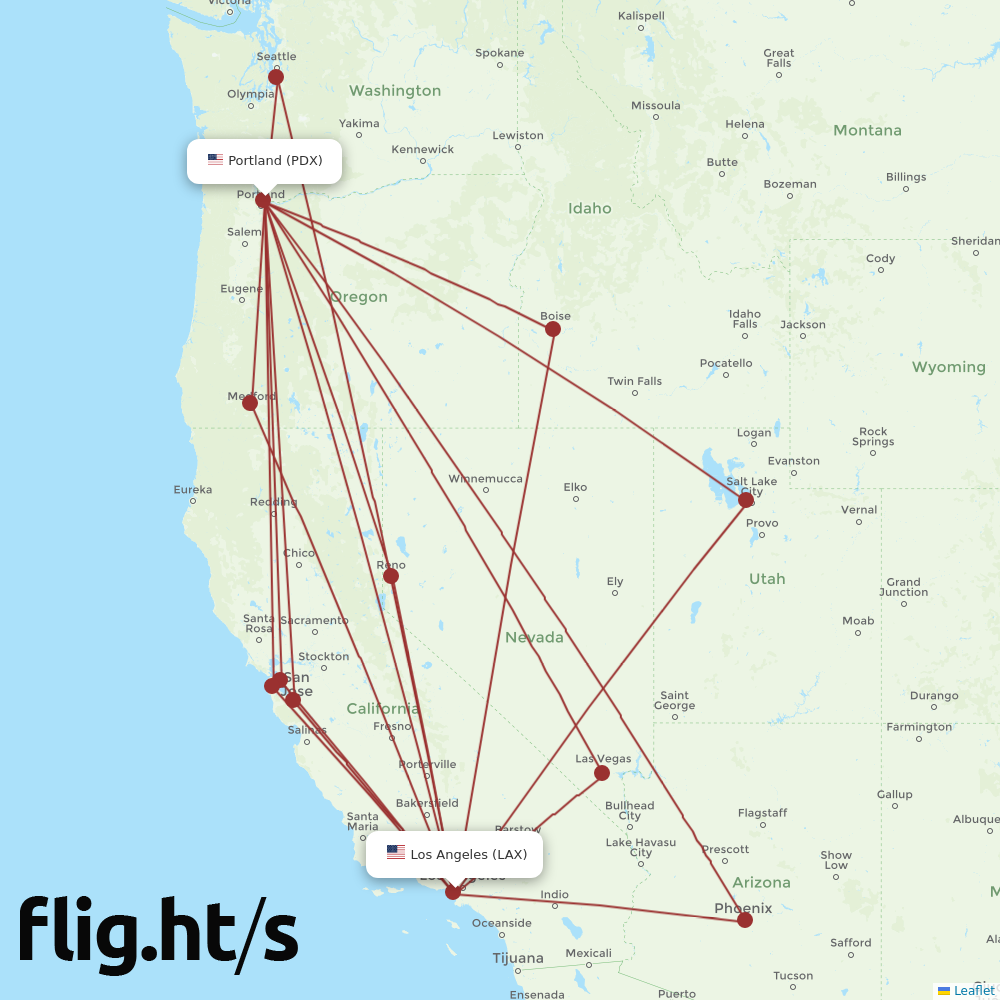 LAX-PDX