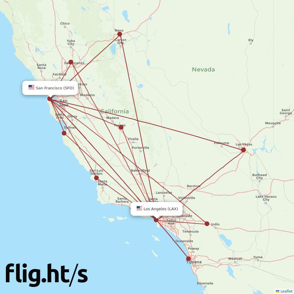 LAX-SFO