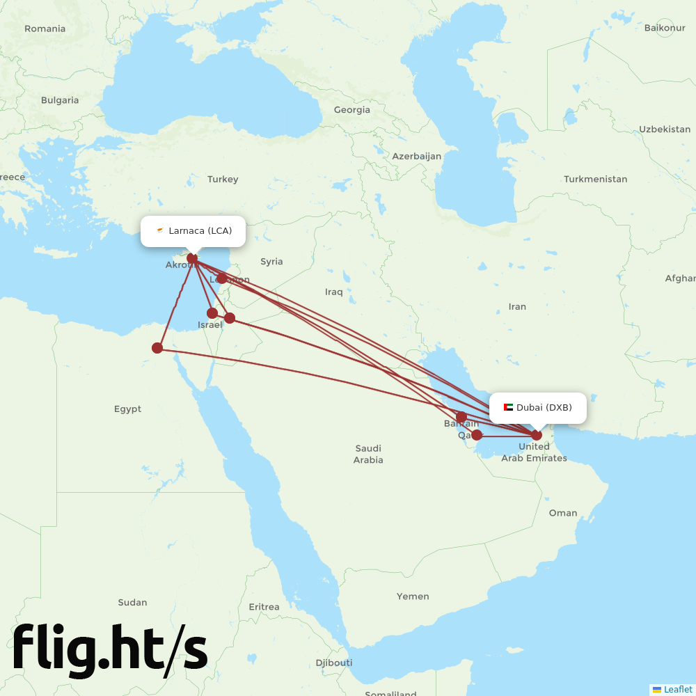 LCA-DXB