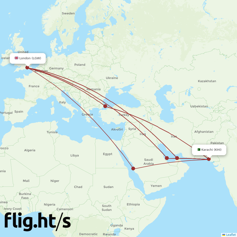 LGW-KHI