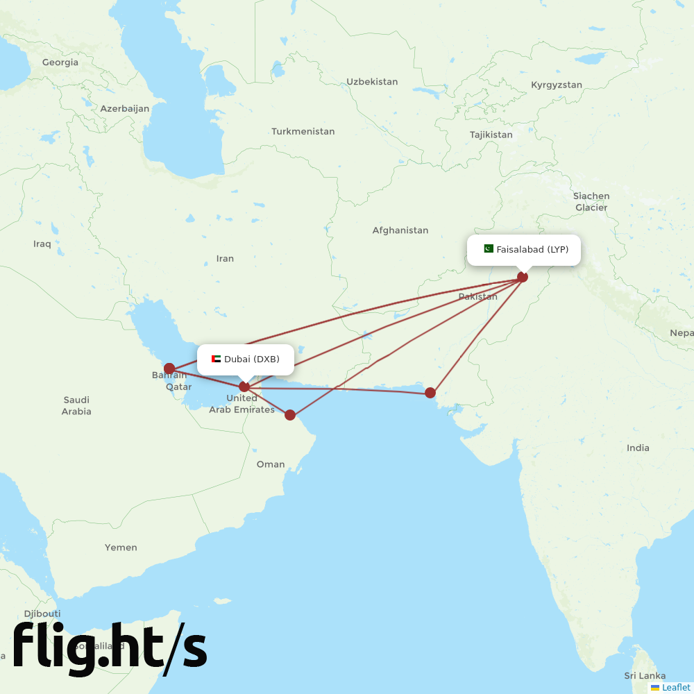 LYP-DXB