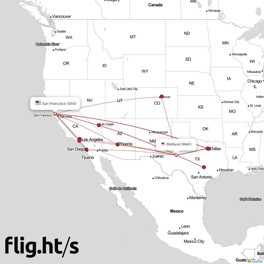 MAF-SFO