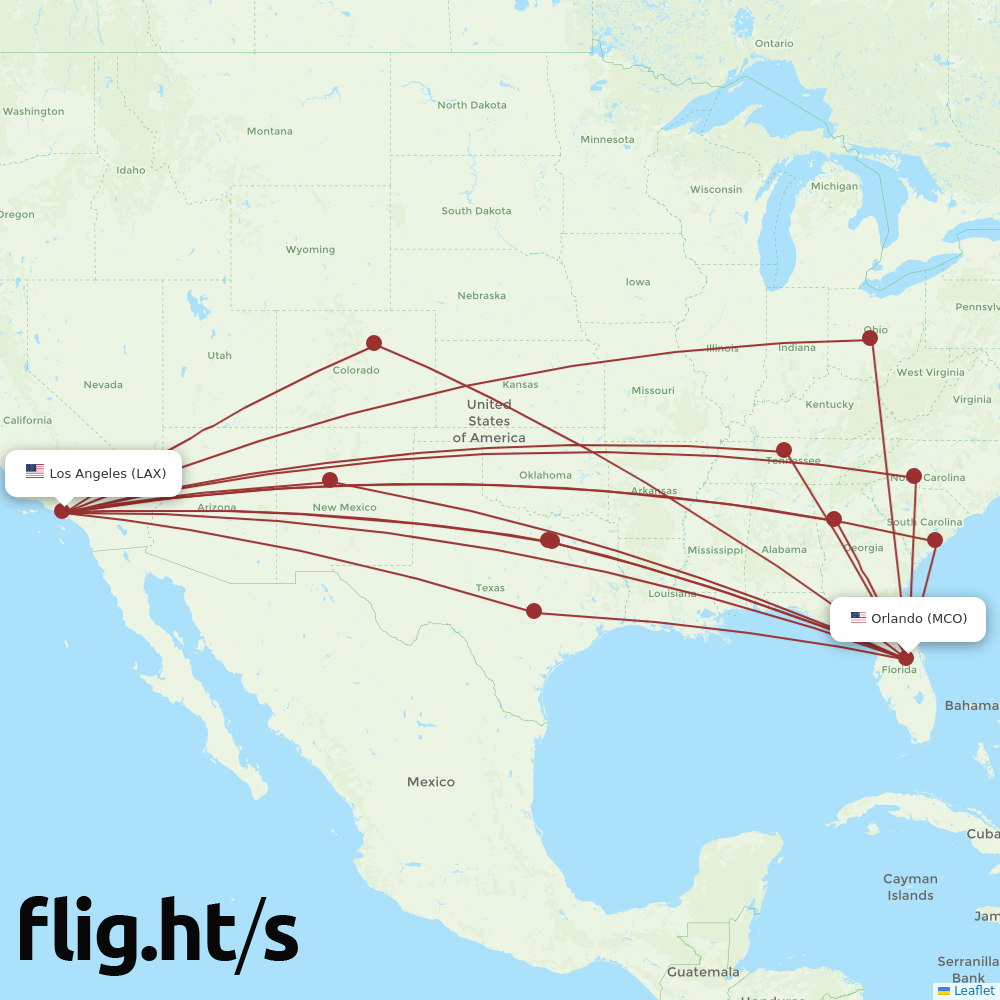 MCO-LAX