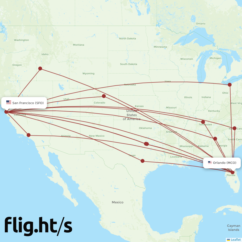 MCO-SFO