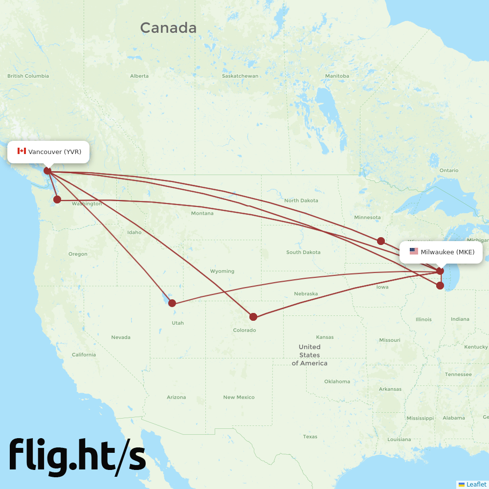 MKE-YVR