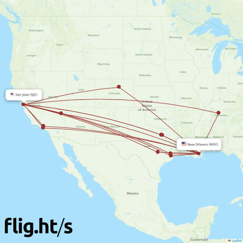 MSY-SJC