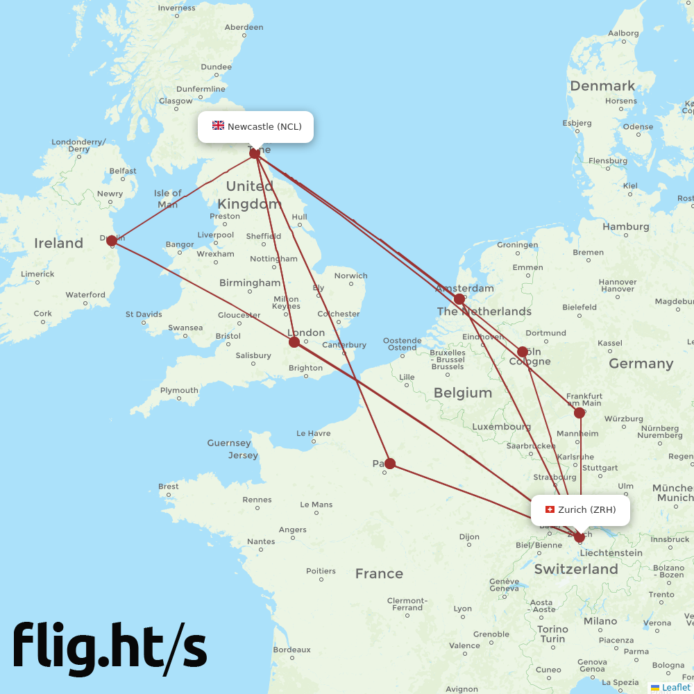 NCL-ZRH