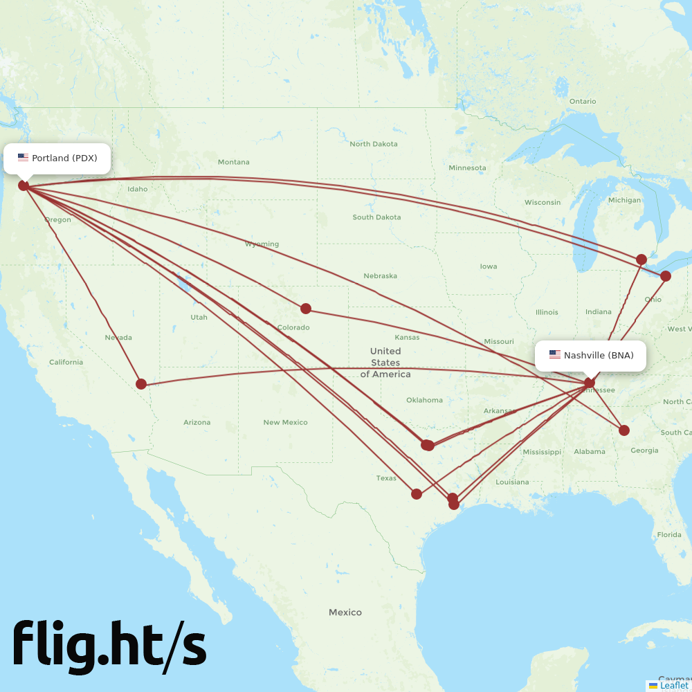 PDX-BNA