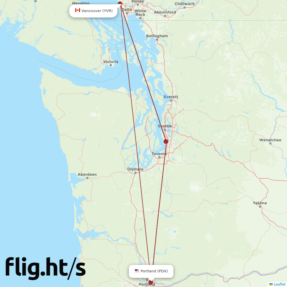 PDX-YVR