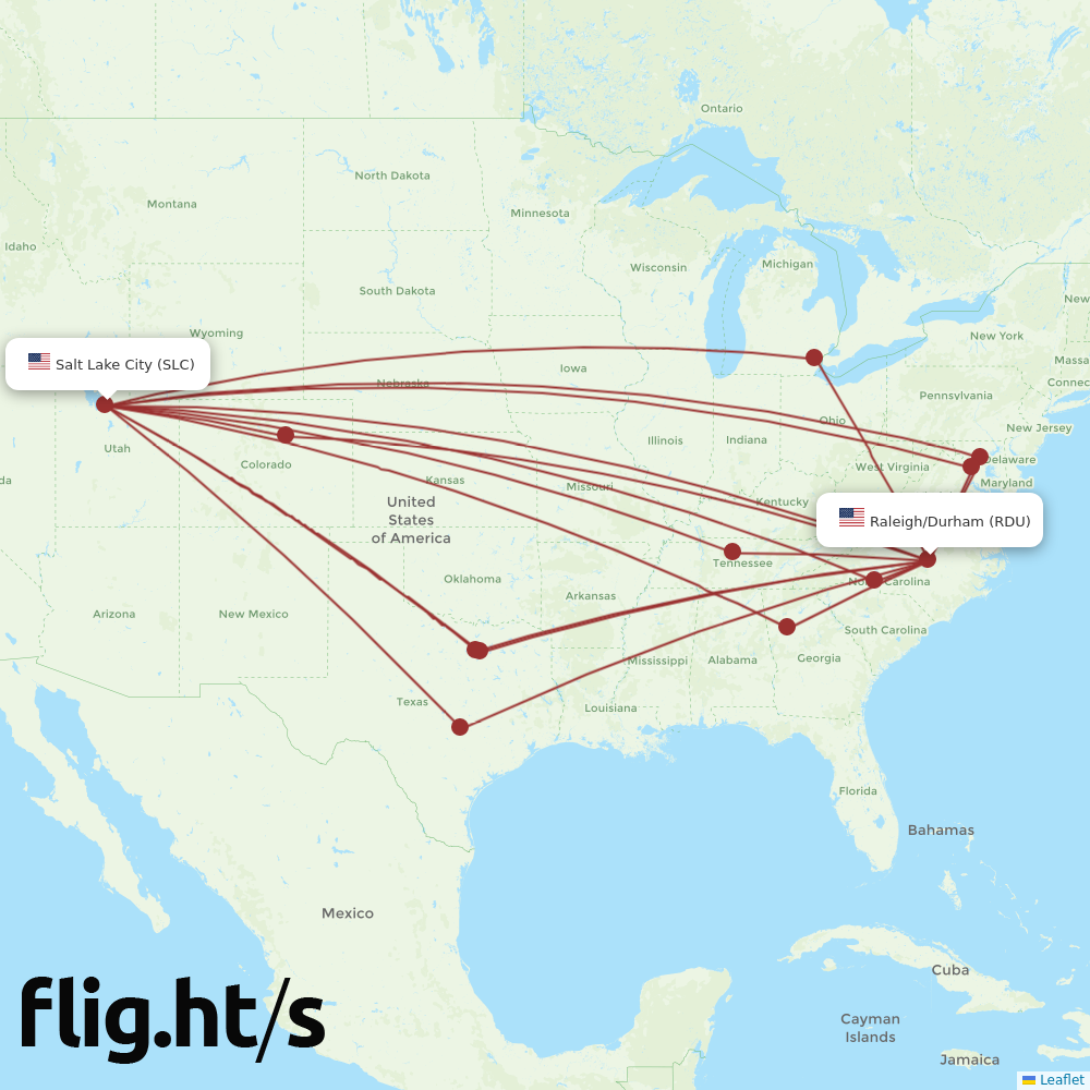 RDU-SLC