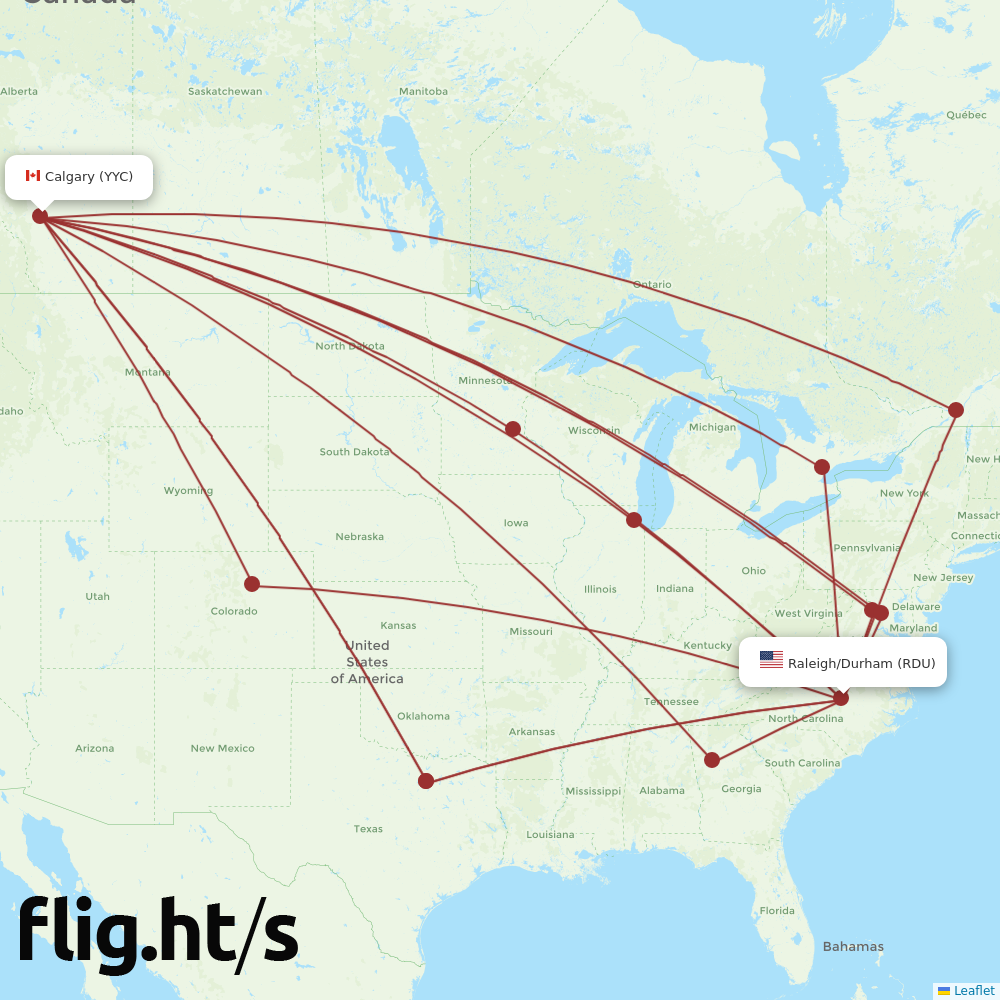 RDU-YYC