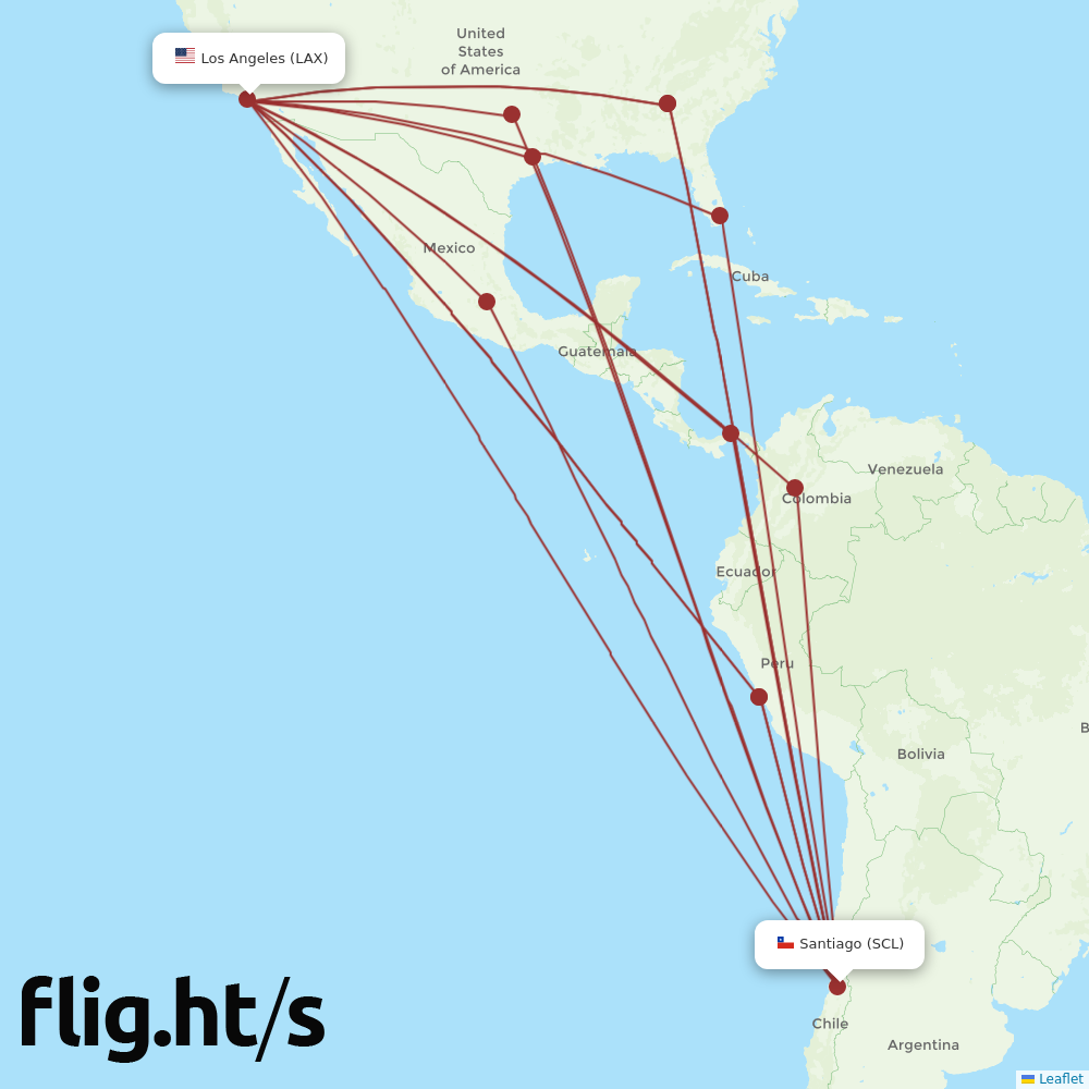 SCL-LAX