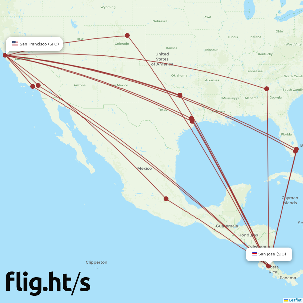 SFO-SJO