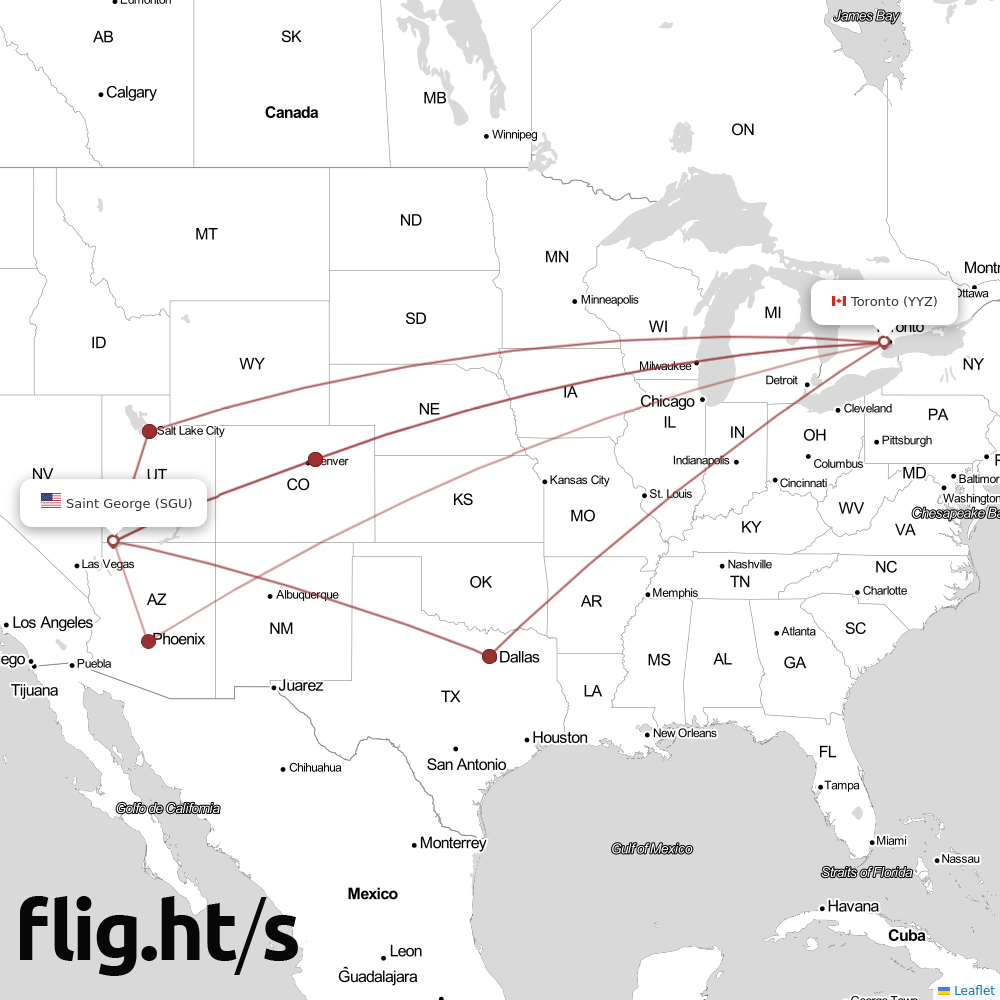 SGU-YYZ