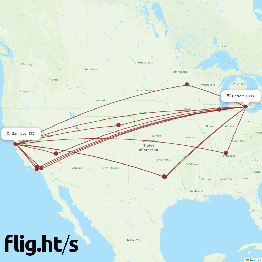 SJC-DTW