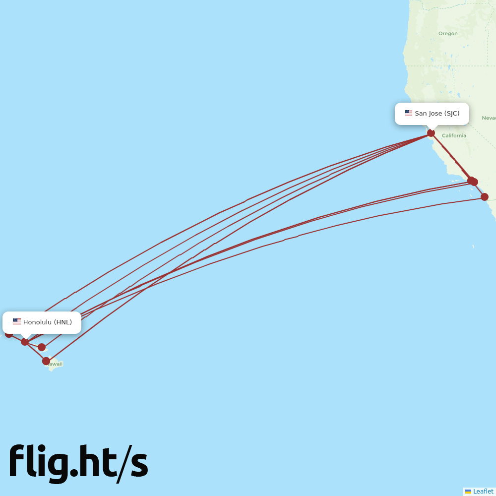 SJC-HNL