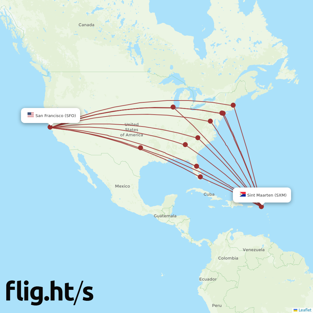 SXM-SFO