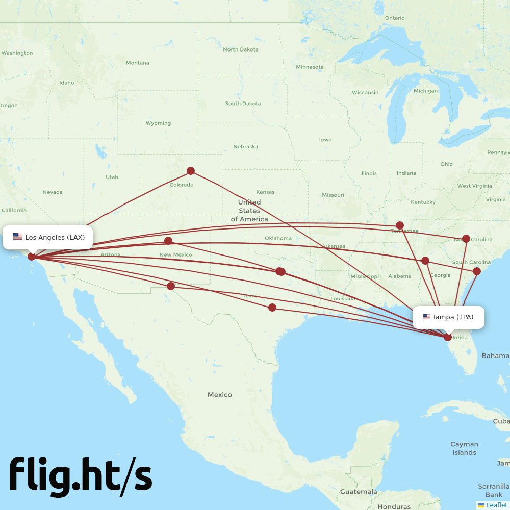 TPA-LAX