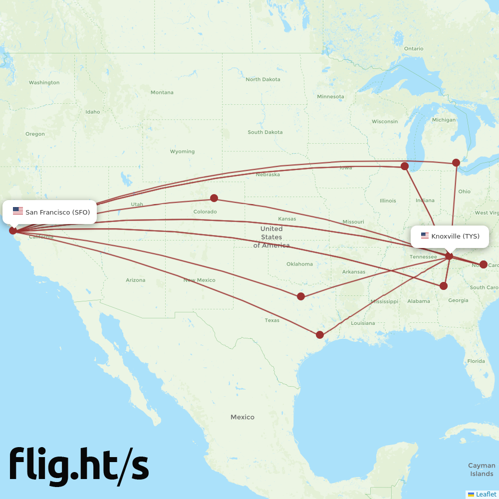 TYS-SFO